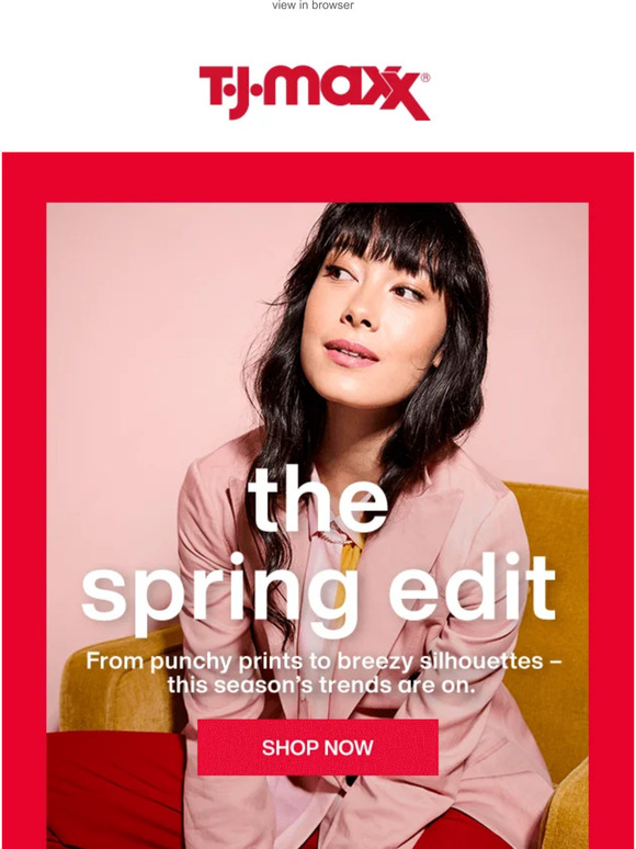 TJ Maxx Spring trends, anyone? 🌼🌸 Milled