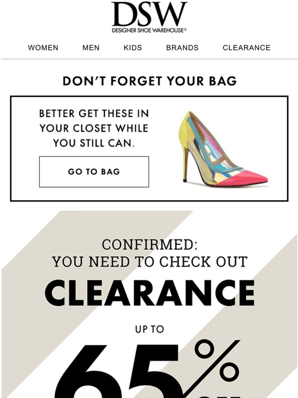 DSW New clearance styles are here >>> Milled