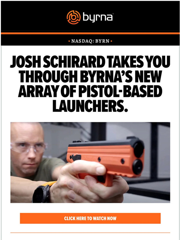 Byrna: New Less-Lethal Options with Byrna's Good/Better/Best Launcher ...