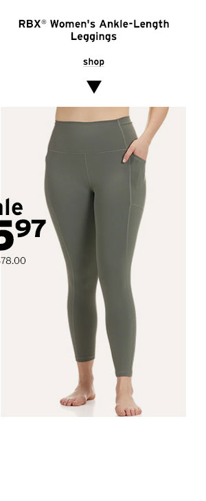 RBX Women's Ankle-Length Leggings - Click to Shop