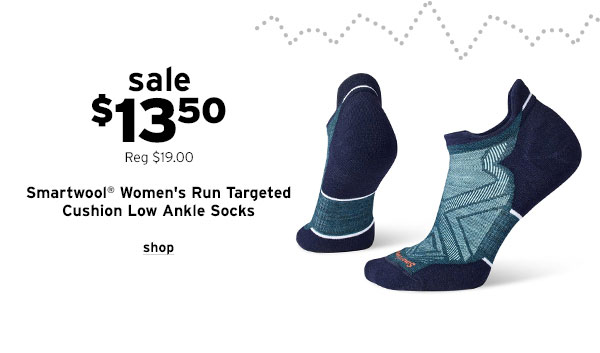 Smartwool Women's Run Targeted Cushion Low Ankle Socks - Click to Shop