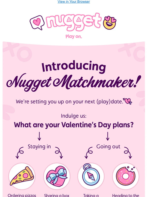 Nugget Comfort A Nugget match made in Heaven 💝 Milled