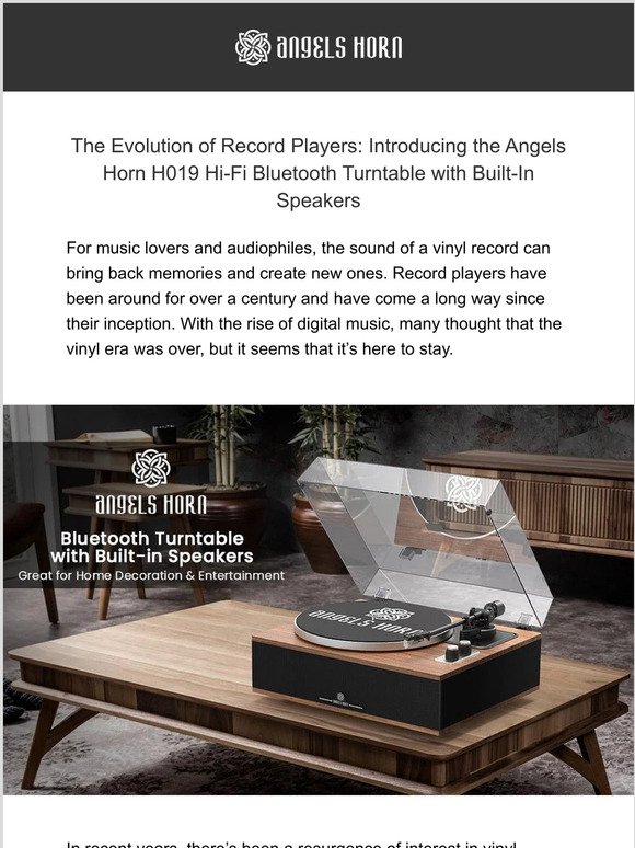 The Evolution of Record Players