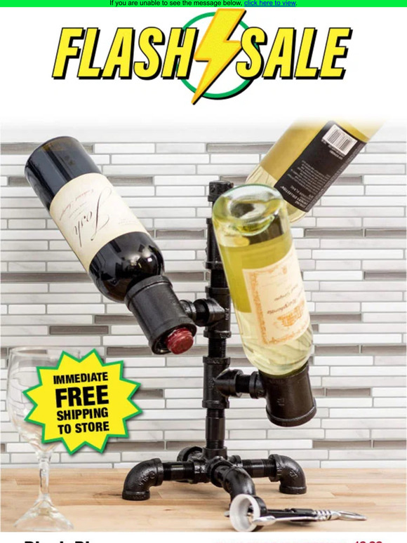 Menards Wine Rack for ONLY 7.99! Milled