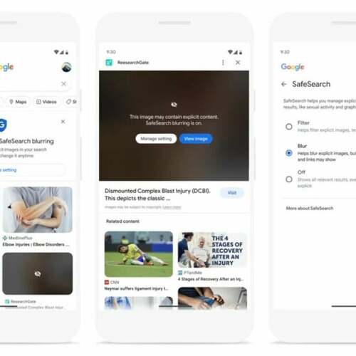 Expect to See a Lot More Blurred Images in Google Search Results Soon