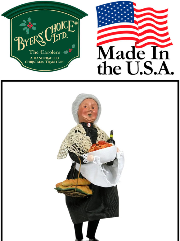 🍀 Byers' Choice Irish  Carolers, Fill your Home with Green and Gold!  ﻿ ﻿  ​