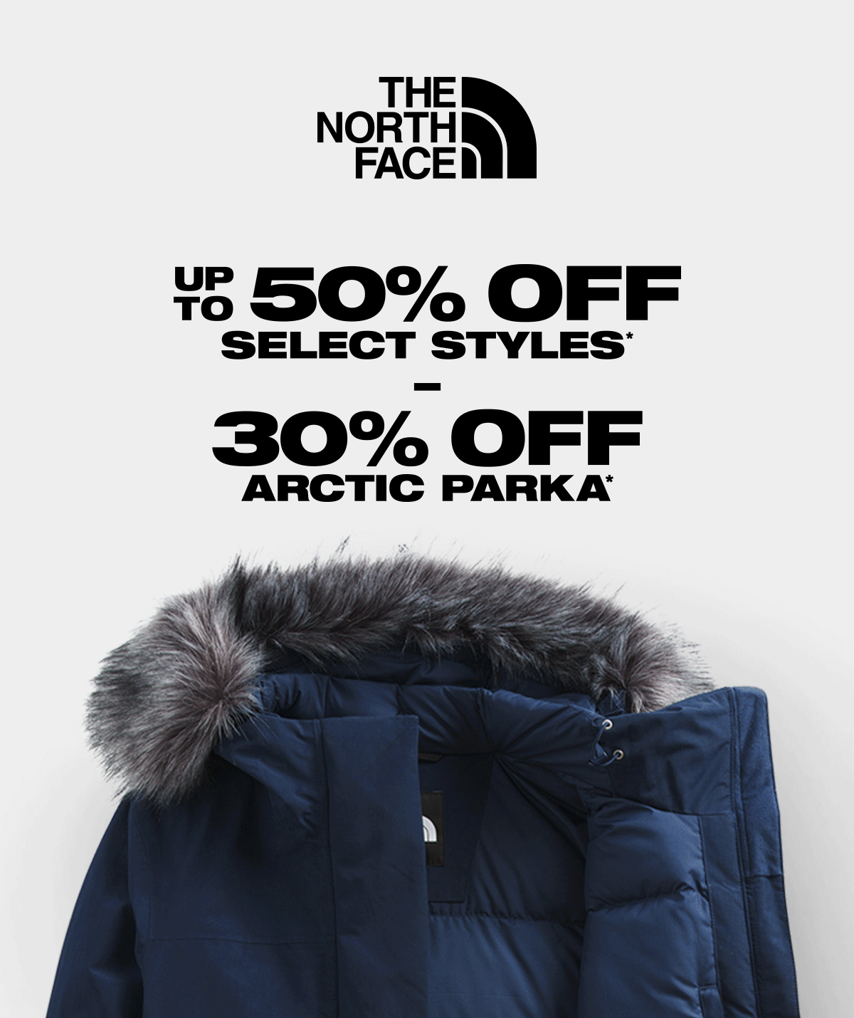 The North Face 30 Off Arctic Parka + Up to 50 Off Even More Gear