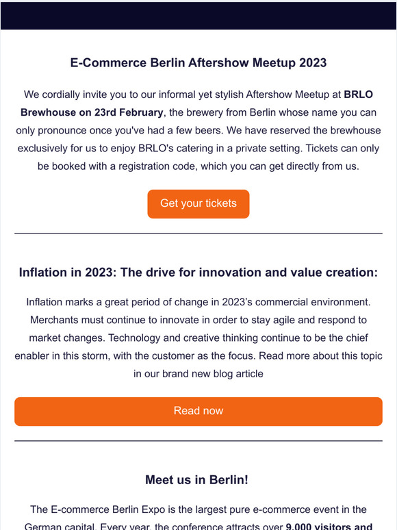 Join Findologic at the exclusive Aftershow Event in Berlin