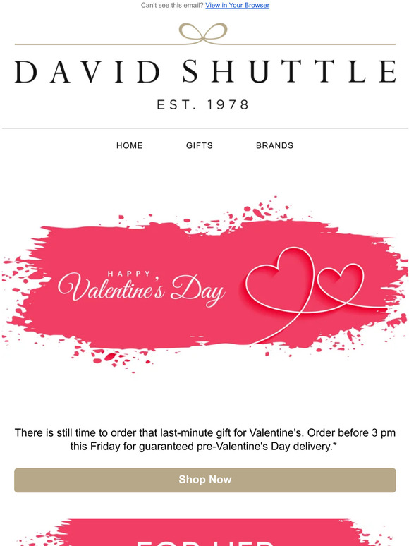 Not too late to get them last minute Valentine's Day gifts ❤️