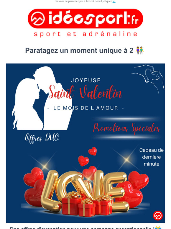 , partagez un moment à 2 💑