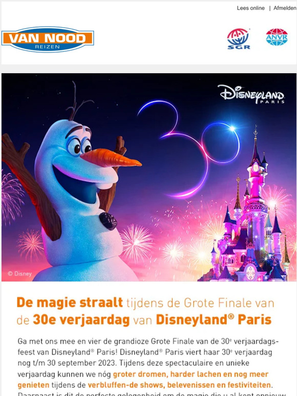 Ga mee op een onvergetelijke trip naar Disneyland® Paris