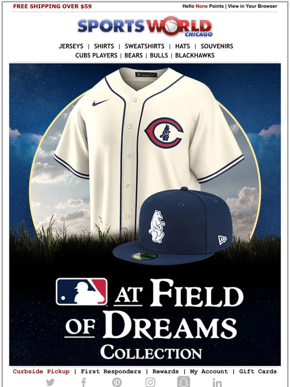 Seiya Suzuki Chicago Cubs Field of Dreams Jersey by NIKE