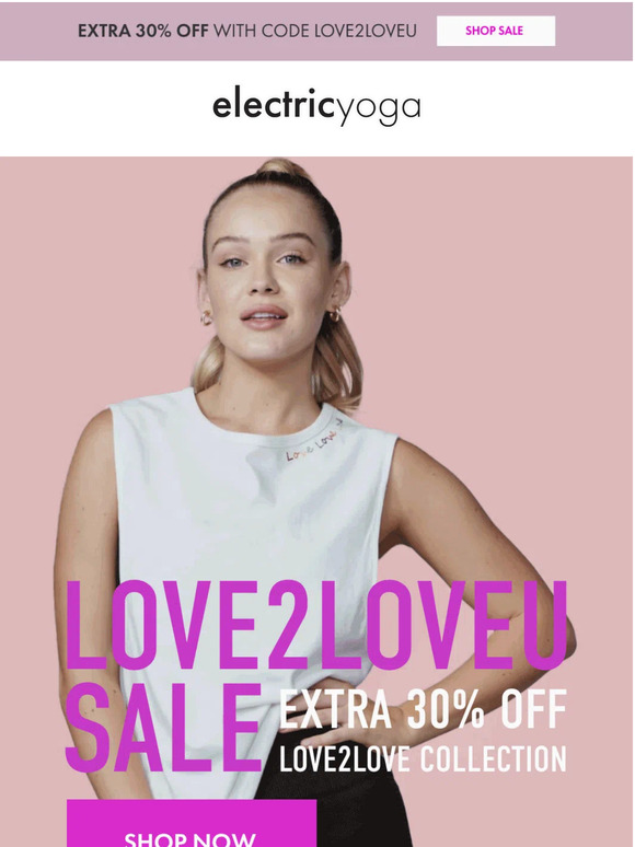 💕 LOVE2LOVE U Sale: Get an extra 30% Off! ⚡
