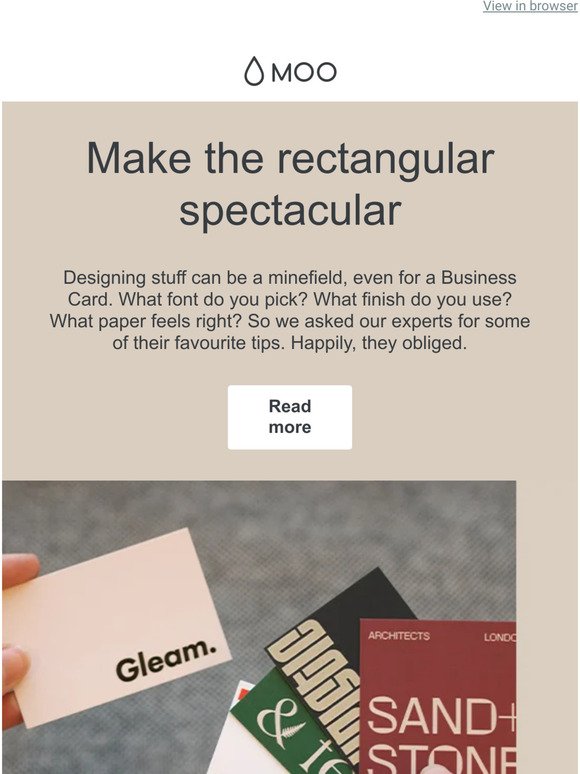 Design (even) better Business Cards