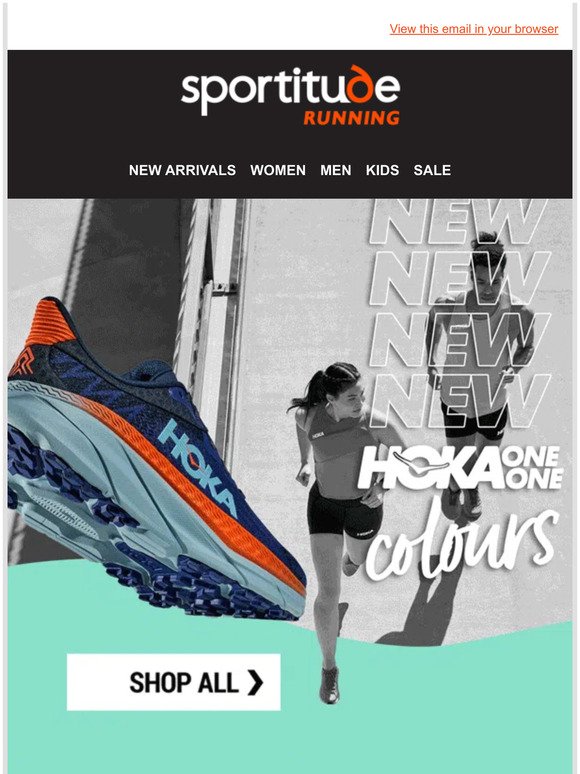😍 Fresh Colours In Hoka Running Shoes 