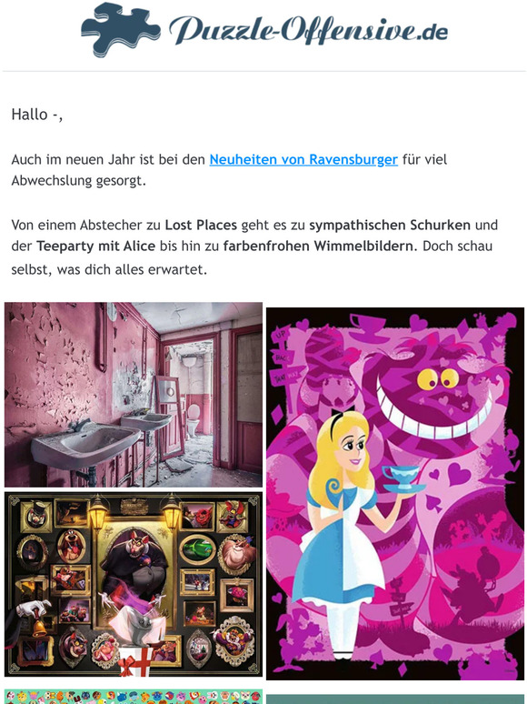 Neue Puzzle-Motive von Ravensburger