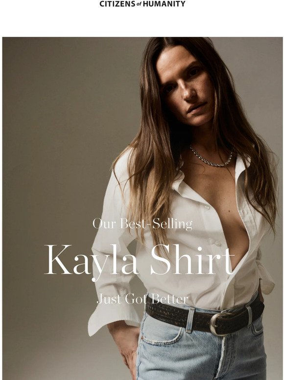 Our Best-Selling Kayla Shirt Just Got Better
