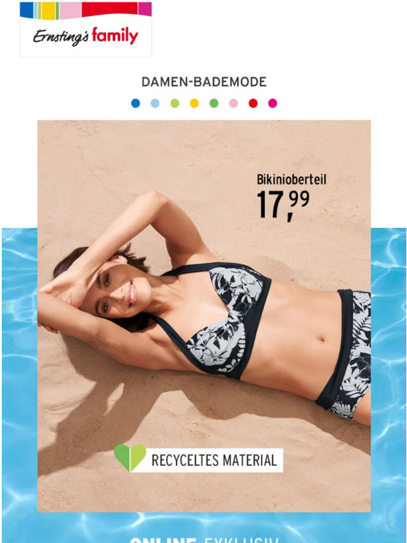 Jetzt abtauchen in die Welt der neuen Damen-Bademode