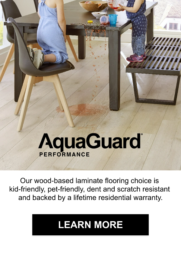 Floor & Decor Flooring that Lasts AquaGuard Performance Laminate Milled