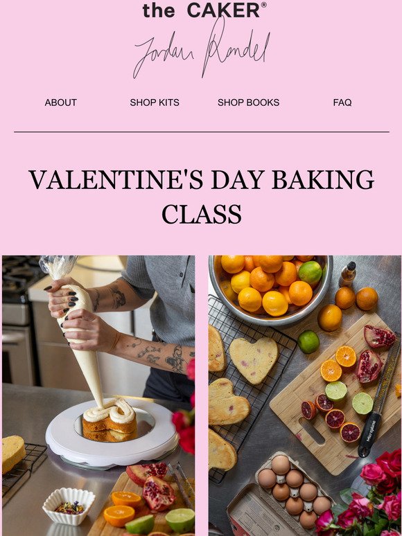 Valentine's Day Baking Class 💞