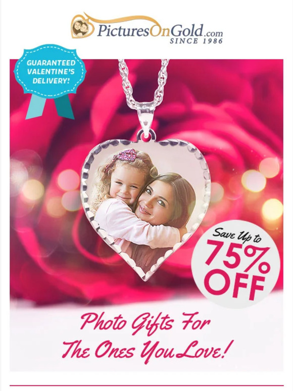 5️⃣0️⃣ Hey, 50% Off Personalized Photo Gifts!