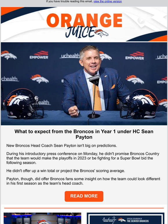 Broncos Now: Recapping HC Sean Payton's post-Week 1 press conference