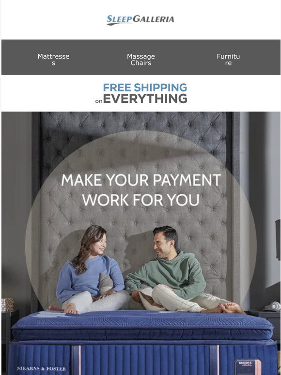 Sleep Galleria: Discover our flexible payment plans | Milled