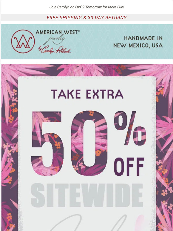 THE Best way to 🎂 Celebrate Carolyn's Big Birthday~EXTRA 60% OFF ALL CP Designs AND a 50% OFF SITEWIDE Sale! Cheers!
