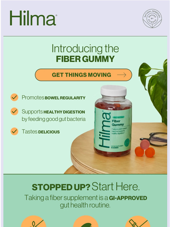 INTRODUCING THE FIBER GUMMY
