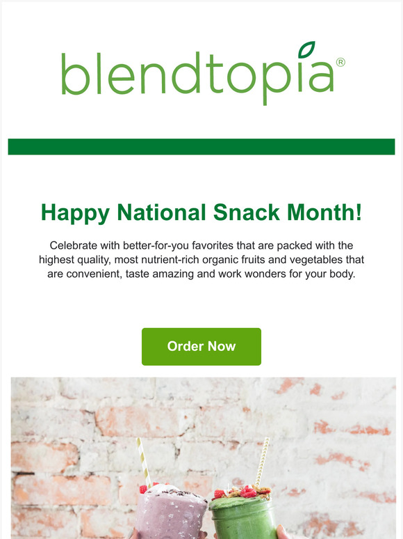 Happy National Snack Month! 💥