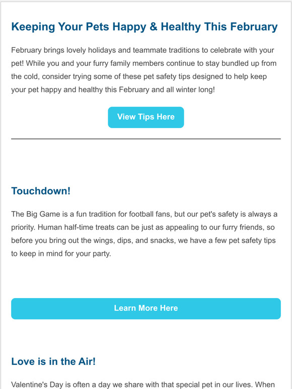 February Tips & Tricks from MetLife Pet Insurance