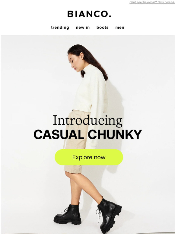 🫶 Introducing casual chunky