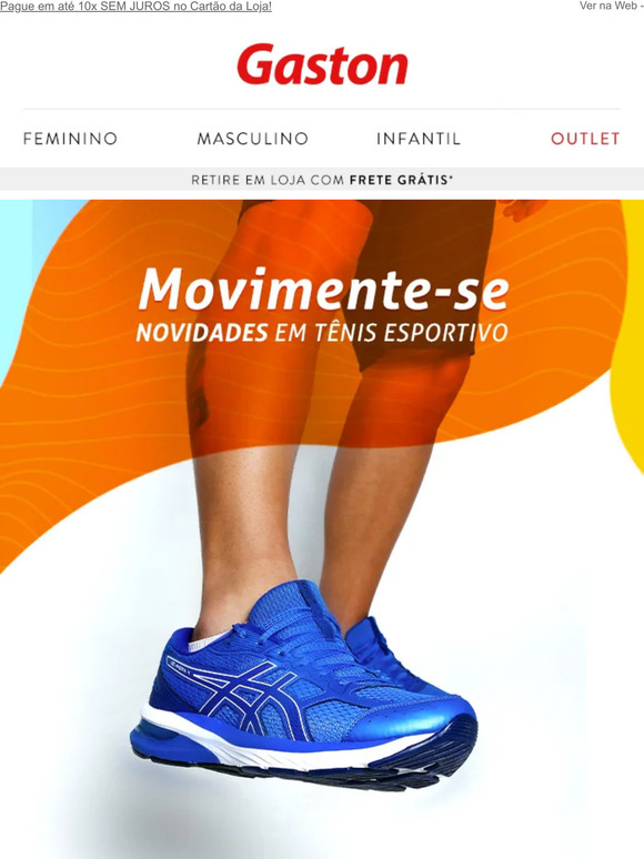 ﻿😎 Movimente-se com DESCONTO! Tênis Esportivo! Novidades...