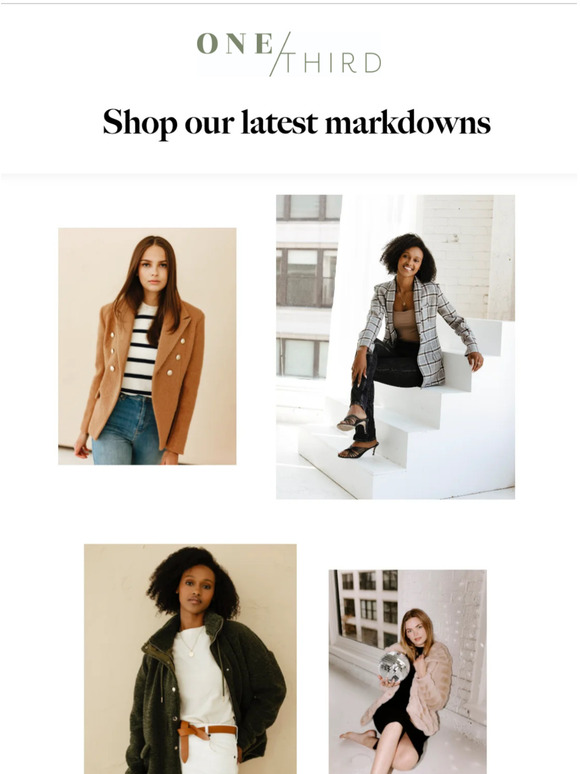 Shop our newest markdowns!
