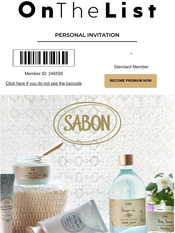 SABON for the first time🫧