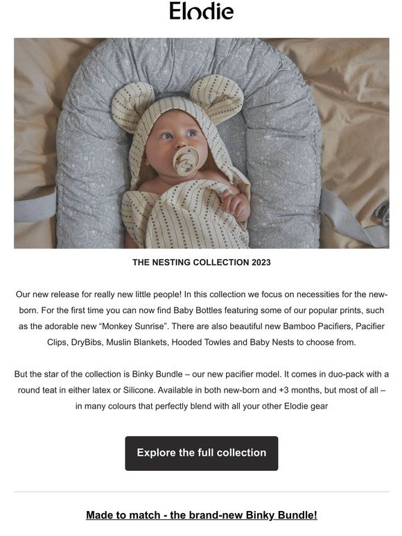 NEW IN STORE - THE NESTING COLECTION