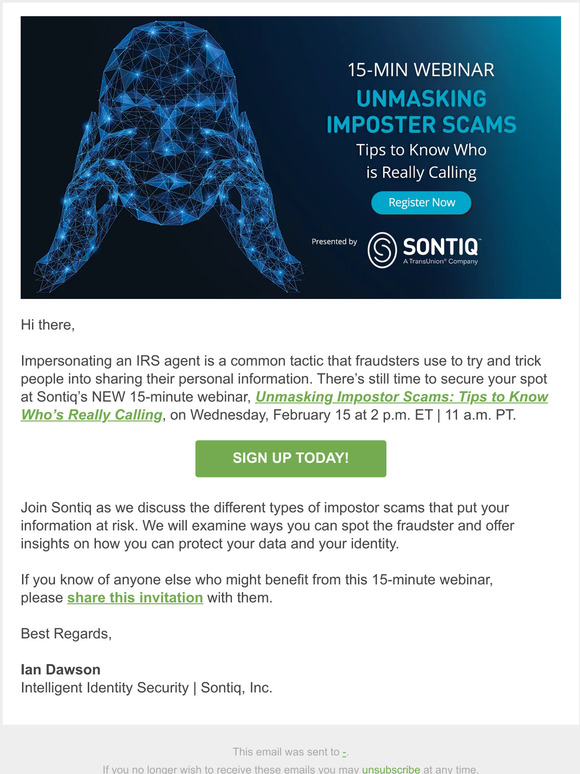 When a scammer calls, are you picking up?