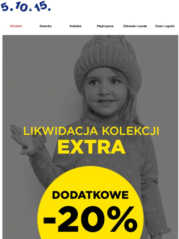 📣 Ekstra RABAT? Tak, dodatkowe -20% z kodem ZIMA20 ✂️
