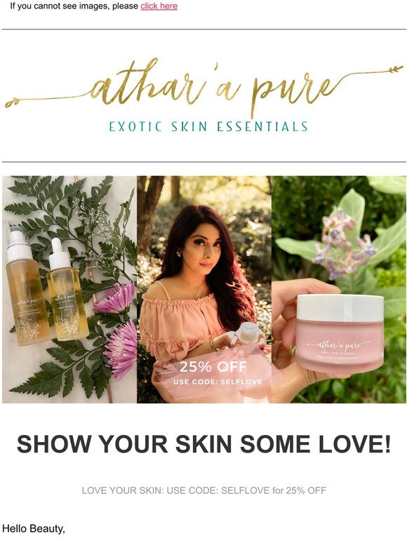 Love Your Skin V-Day Sale! Get 25% Off! 💓