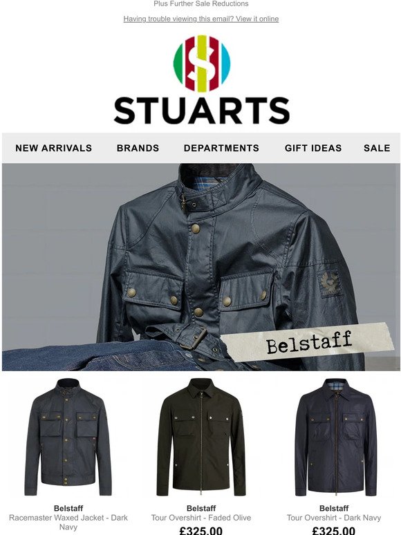 The Latest from Belstaff, SWC, Filson & more...👌
