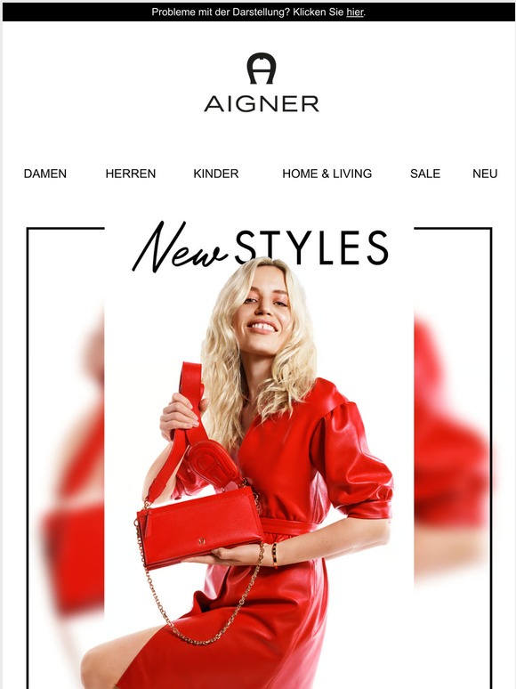 Aigner Jetzt die neue Isa Bag entdecken! Milled