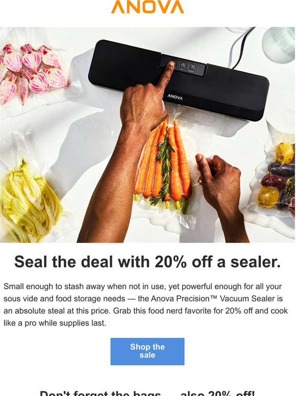 Anova AU: Don't miss 20% off Chamber sealer