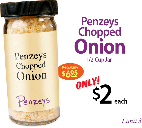 Penzeys Chopped Onion
