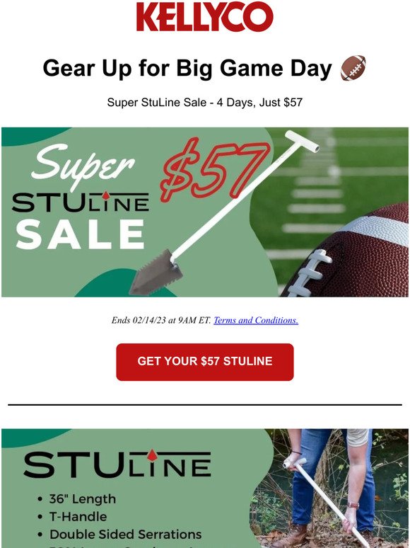$57 Super StuLine Sale