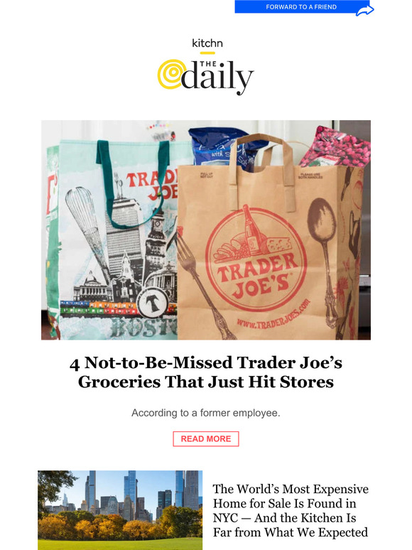 Kitchn 4 New Trader Joe's Groceries You Can't Miss, Peek Inside the