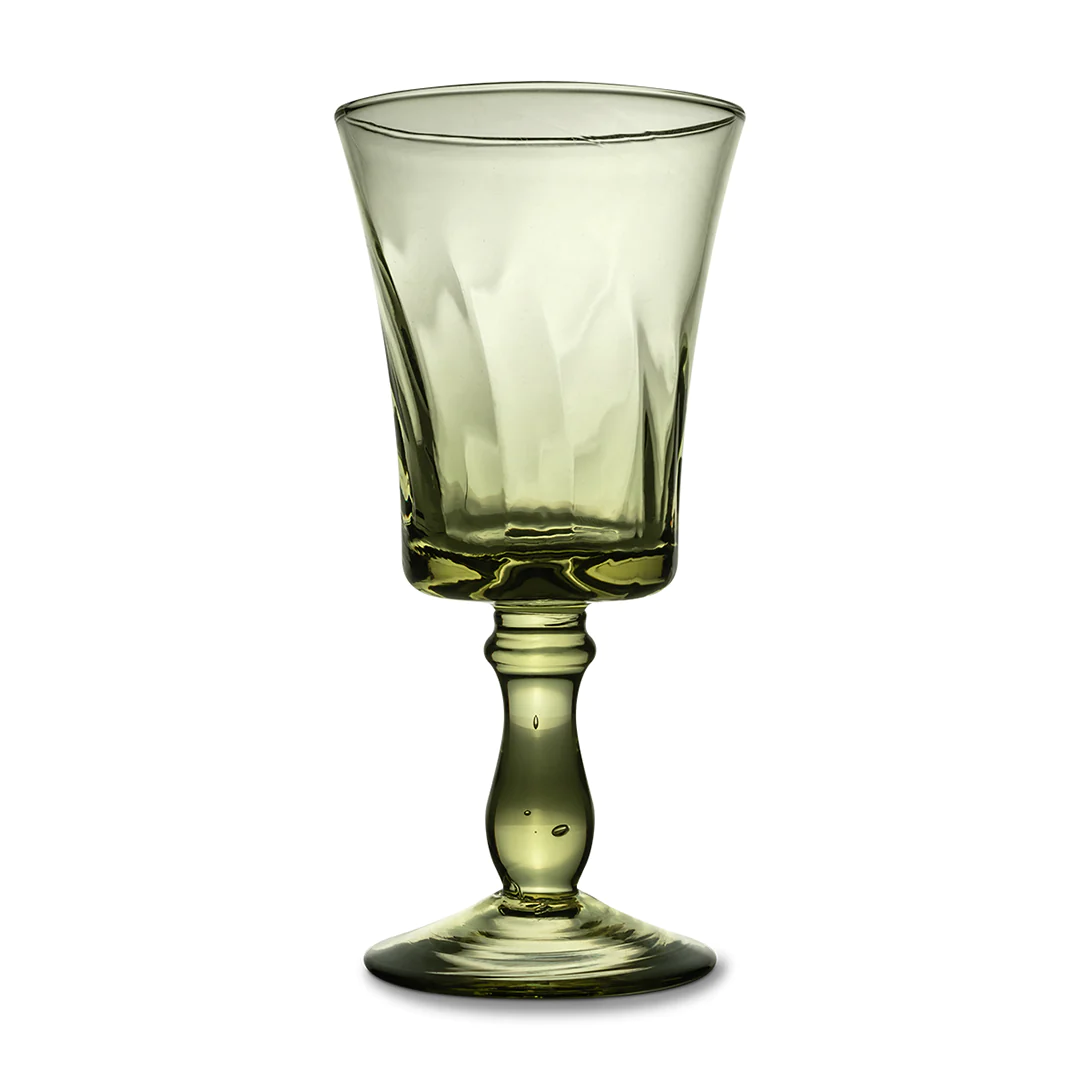 Image of Olive Twirl Wine Glass