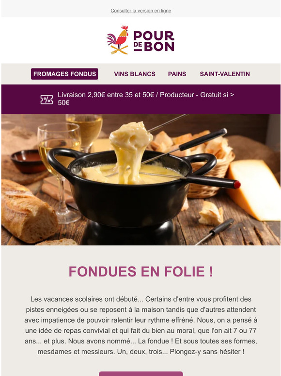 Tous fondus de fondue 😋