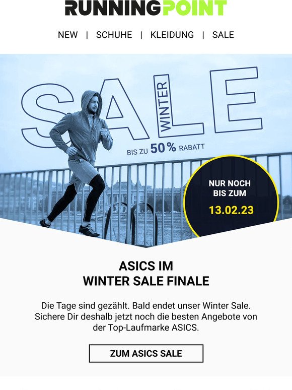 ASICS im Winter Sale Finale