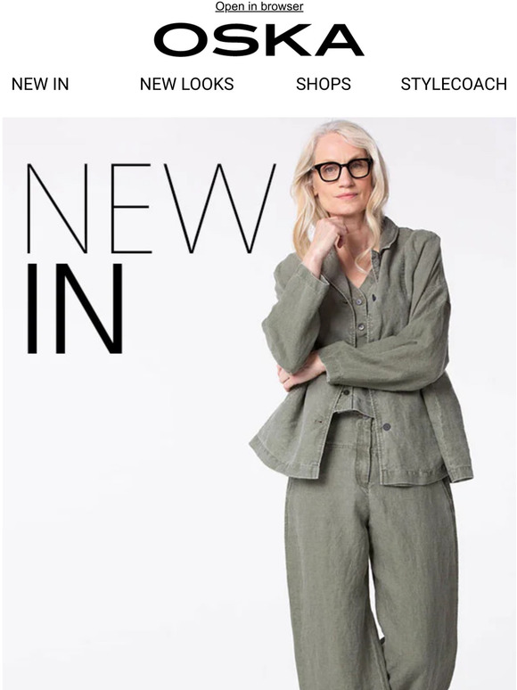 New In - OSKA Linen