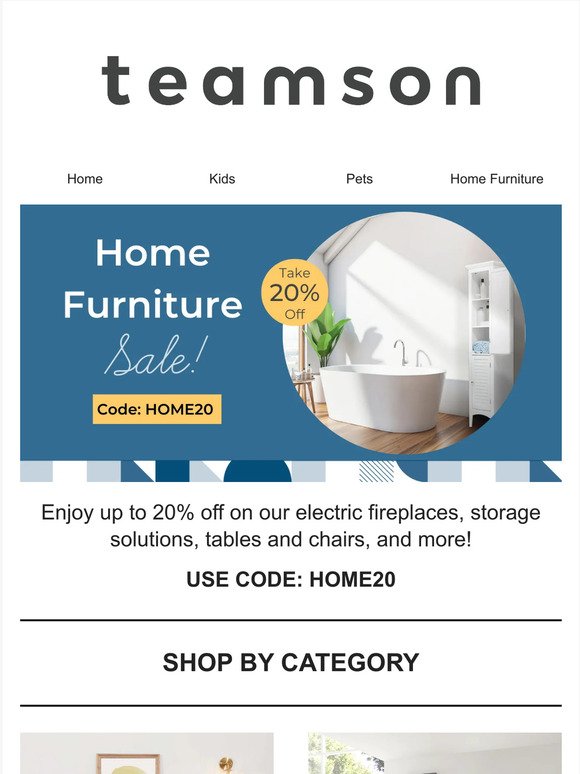 Teamson's Home Furniture Sale!